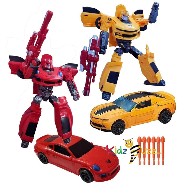 Big SALE 27cm L Size Class Transformation 4 Car Plane Robot Action...