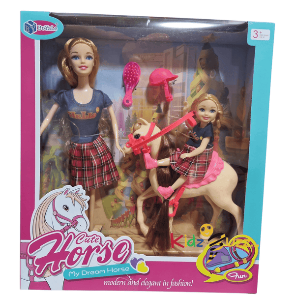 Barbie Dream Horse Doll Toy For Kids kidzbuzzz
