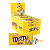M&M's Crunchy Peanut & Milk Chocolate Box Of 24 PCS Each Pack 45gms