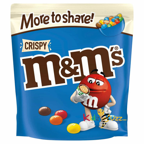 M&M's Crispy More To Share Pouch 213g X 4