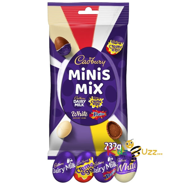 Cadbury Dairy Milk Minis Mix 232g 2 Pack - Perfect For Sharing