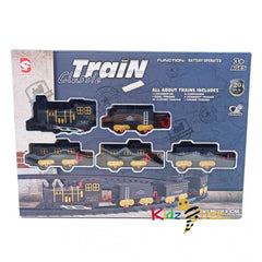 20pcs Classic Rail Train With Light & Sound