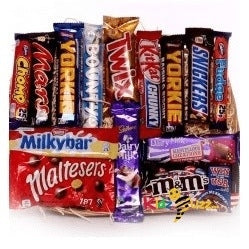 Mixed Chocolate Bar Box for all Occasions (10 Bars)