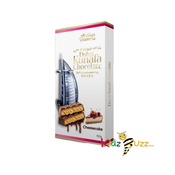 Arabian Treasures Dubai Kunafa Chocolate Cheesecake 100gm Pack Of 2