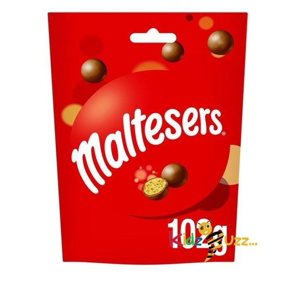 Maltesers Milk Chocolate Bag 102g Pack of 3