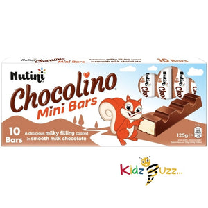 Nutini Chocolino Mini Bars - Delicious Milky Chocolate 125g