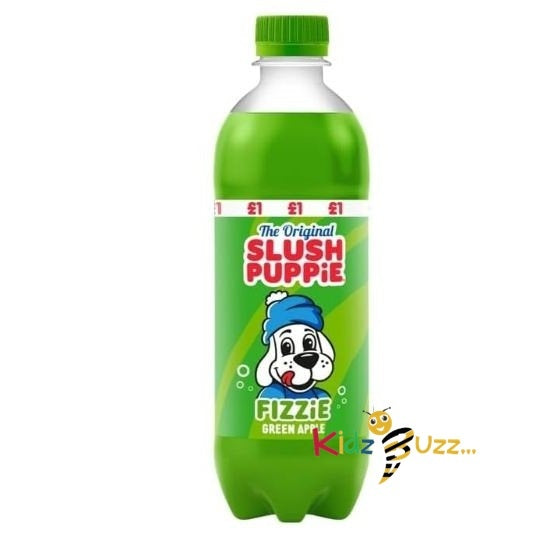 Slush Puppie Pack of 12X500ml green apple