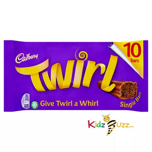 Cadbury Twirl Chocolate Bars 10 Pack
