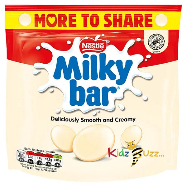 Milkybar Giant White Chocolate Pieces 176g Pack of 3