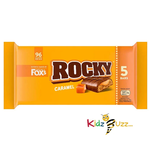 Fox's Rocky Caramel 97.5g ℮ Pack Of 5