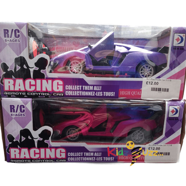 R/c Pink Purple Car 3131B Toy For Kids
