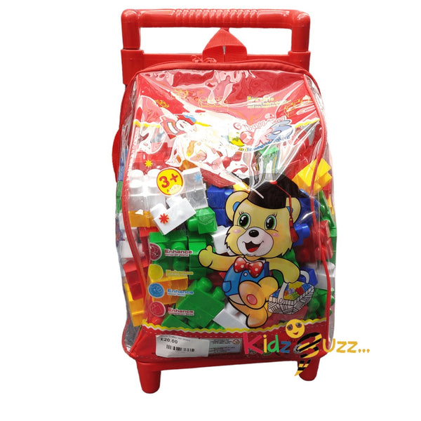 BLOCK TROLLEY RED 36965