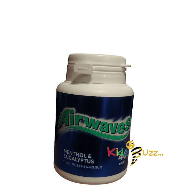WRIGLEY'S Airwaves Menthol & Eucalyptus Chewing Gum Tubs( 6 X 46 ) pie