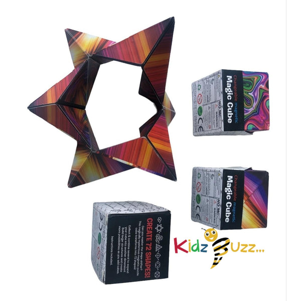 Magnetic Magic Cube Puzzle For Kids - Minded Game