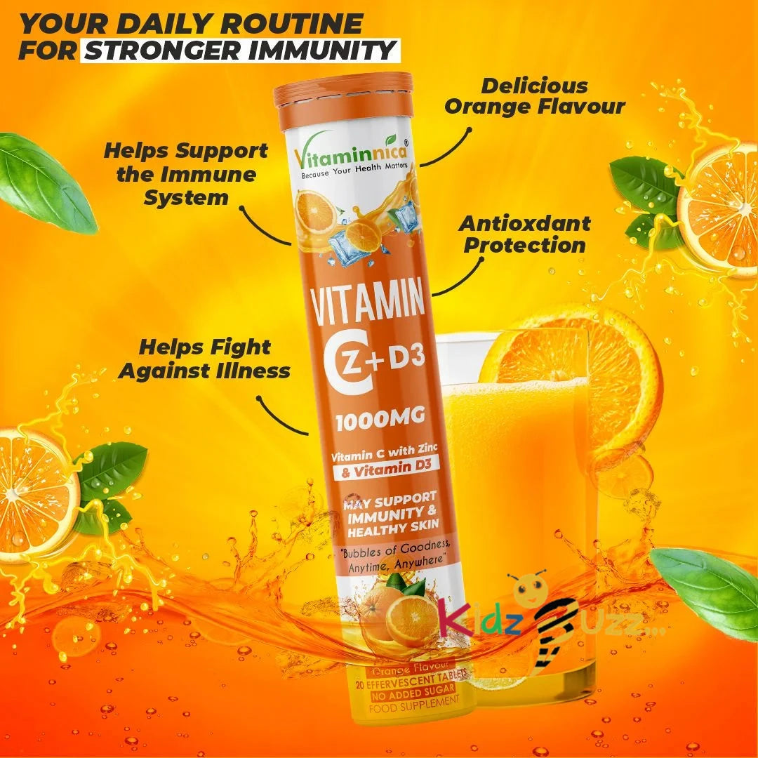3 x Vitaminnica Vitamin C + Zinc + D3