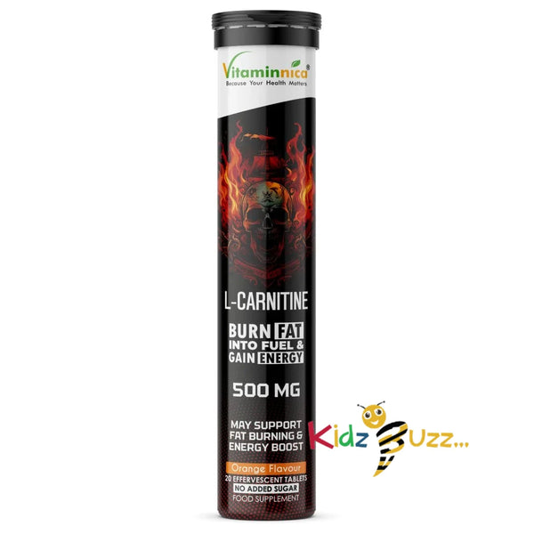 3 xL-Carnitine Effervescent Tablets | Fat Metabolism & Energy Support