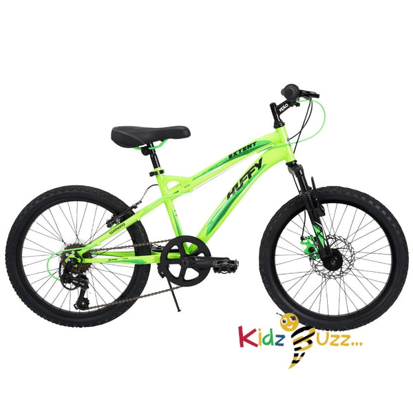 Huffy Extent Kids 20" Mountain Bike - Antifreeze Green - 6spd - Aged 6-9yrs