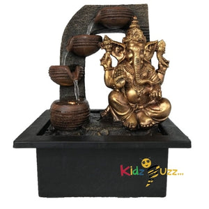 Ganesha With Water Cups-Water Fountain
