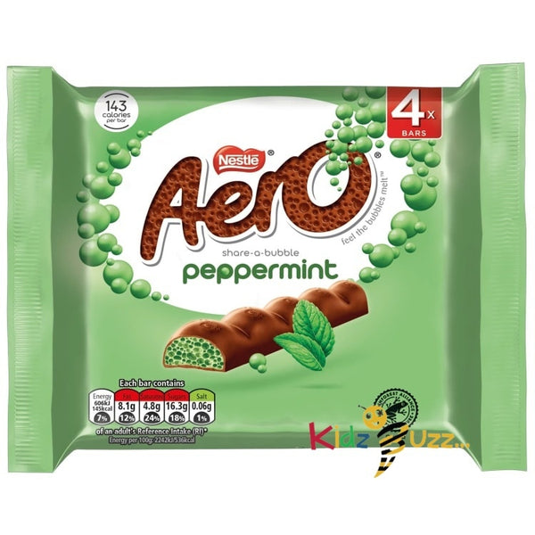 Nestle Aero PepperMint Chocolate -Feel The Bubbles Melt 108g