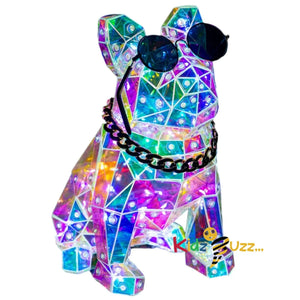 Mini Castor The Dog - Mini Glitz Interactive LED With Light