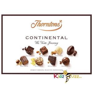 Thorntons Continental Chocolates 131g- The Taste Journey- Unique Flavours- Selected Ingredients