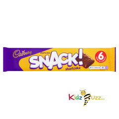Cadburys Snack Shortcake Multipack Bundle -X 4, 120g Multipacks 6 Packs Of 2 Biscuits In Each Multipack
