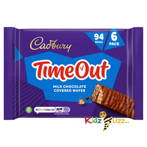 Timeout Wafer Chocolate Biscuit Bars Pack x6 108g (Pack Of 4) "Indulgence in every bite, a moment of pure decadence"