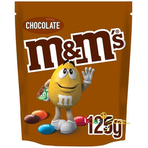 M&M's Milk Chocolate Bites Pouch Bag 125g(Pack of 3)