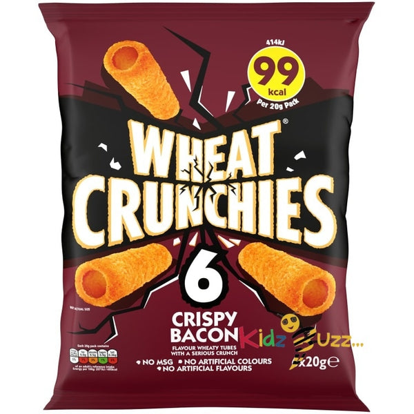 Wheat Crunchies 6pk - Crispy Bacon