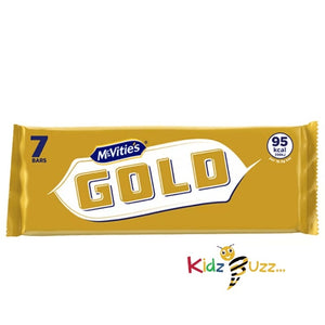 McVitie's Gold Caramel Flavour Biscuit Bars Multipack 18.3g x 10 Flavour Biscuits