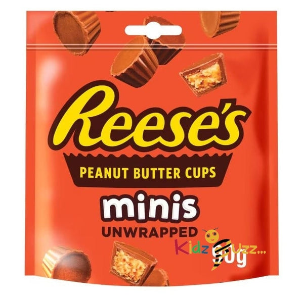Reese's Peanut Butter Cups Minis Unwrapped 90G Pack of 3