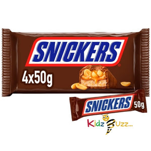 Snickers Bar -Milk Chocolate Filled With Nuts 200g