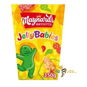 Maynards Bassetts Jelly Babies Sweets Carton 130g x 10 candy