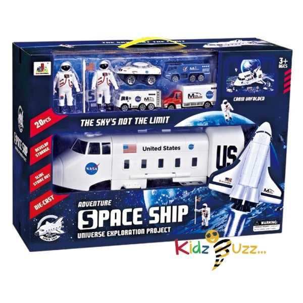 Adventure Space Ship Toy For Kids-Space Exploration Project Toy I Set For Adventures And Fun