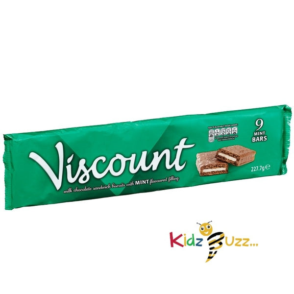 Viscount Sandwich Bars -Milk Chocolate Sandwich Biscuits 227.7g