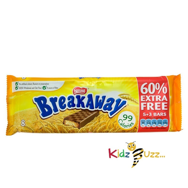Nestle Breakaway 5 + 3 bars