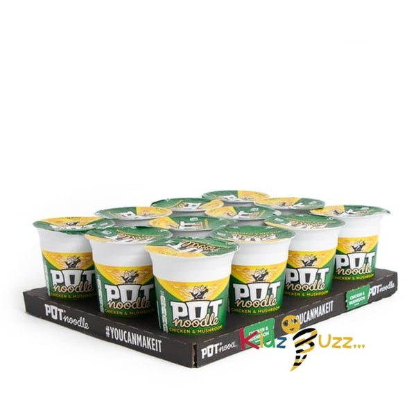 Pot Noodle Chicken & Mushroom 90g x12