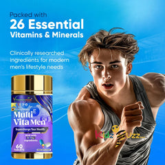 Vitaminnica Multi Vita Men Multivitamines x 3