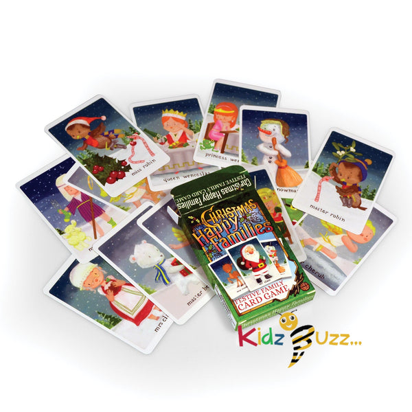 Christmas Happy Families Card Game