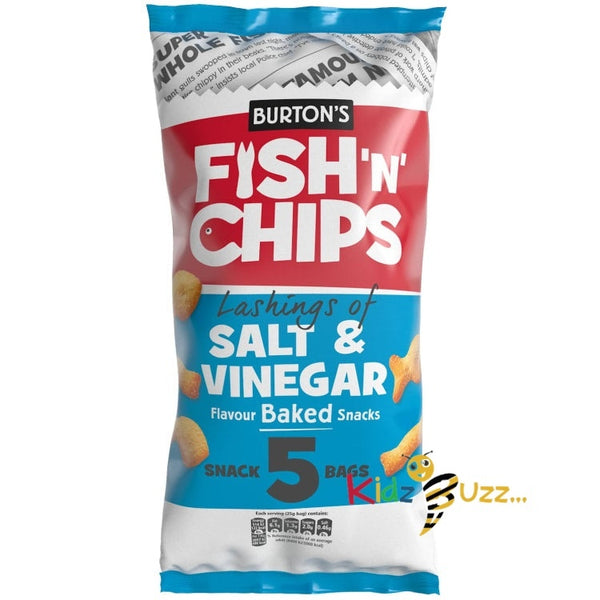 Burtons Fish 'n' Chips 5 Snack Pack