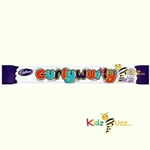 Cadbury Curly Wurly Chocolate Bar  (Single Pack of 5)
