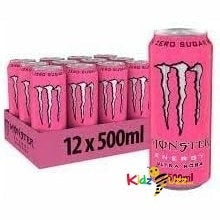 Monster Energy Drinks 500ml Fresh New Energy Drinks (Ultra Rosa)