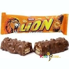 Lion Peanut Chocolate Bars Full Box of 40 Bars x 40g -Bulk Gift Box Office Chocolates