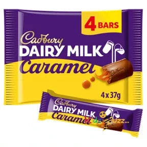 Cadbury Caramel Milk Chocolate Bars MultiPack (Pack of 3)