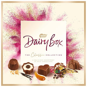 Nestle Dairy Box 326g- The Classic Collection-A Delicious Assortment Of Milk Chocolates