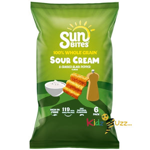 Walkers Sunbites - Sour Cream & Black Pepper
