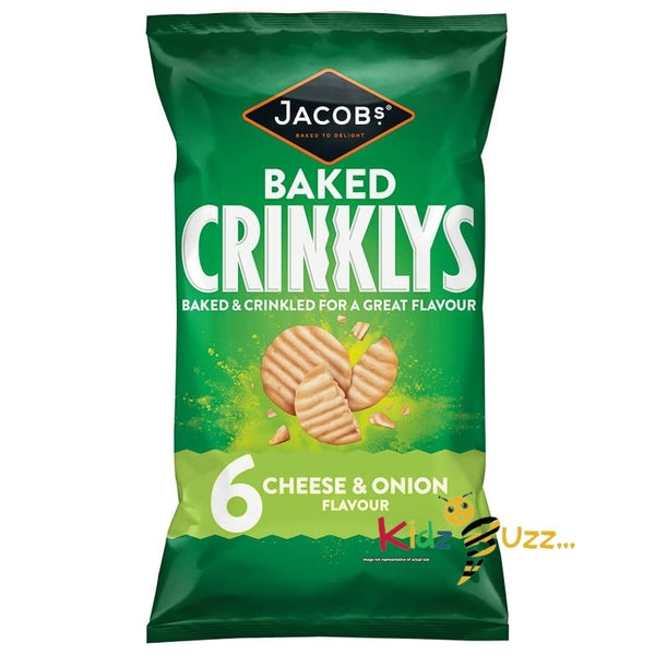 Jacob's Baked Crinklys Cheese & Onion