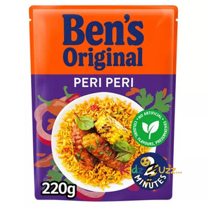 Ben's Original Peri Peri Microwave Rice (Pack Of 12)