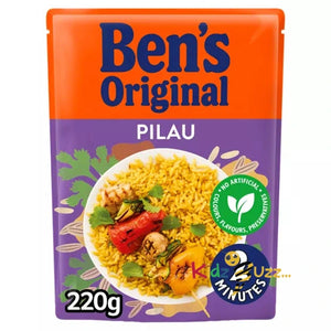 Ben's Original Pilau Microwave Rice (Pack Of 12)