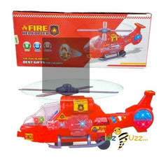 City Fire Helicopter Toy for Kids, Fun Birthday Gift For Boys & Girls